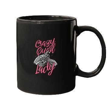 Discover crazys Quail Lady Funny Quail Lovers Mugs