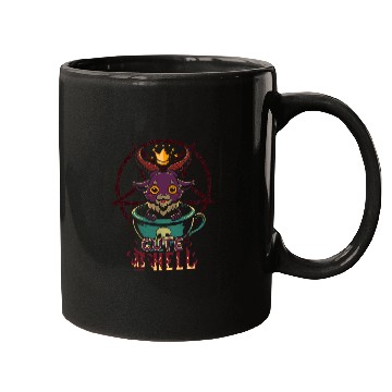 Discover Goats Lover Baphomet Cute As Hell Esoteric Cute Satanic Goats Occult Mugs