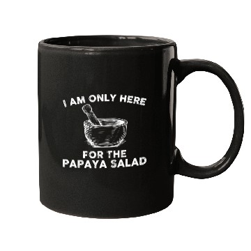 Discover Lacrosse Gift Funny Papaya Salad Quote Som Tam Thailand Thai Food Mugs