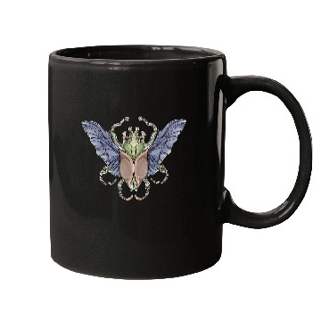 Discover Cool Fantasy Tulip Beetle Illustration Entomologist Tee Mugs