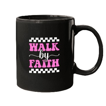 Discover Walk By Faith Not By Sight God Jesus Christian Mugs