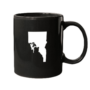 Discover Upside Down Idaho Climber Mugs
