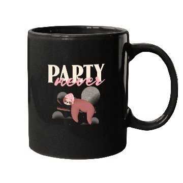 Discover Sloth Pet party never napping sloth Mugs