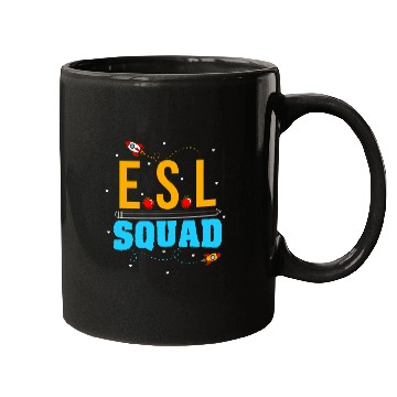 Discover English Second Language Teacher Team ESL Squad Language Mugs