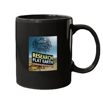 Discover Penguin Pet Research Flat Earth IPS Penguin Billboard Mugs