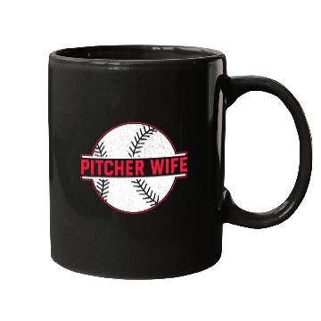 Discover Baseball Pitcher Wife Player Softball Themed Batter Mugs