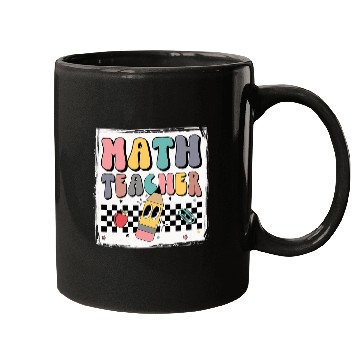Discover Bleached Math Teacher Team Math Squad Back To School 2 Mugs