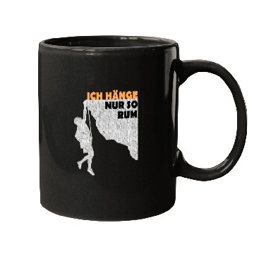 Discover Climbing Climber I hang only so rum climbing Climb Mugs