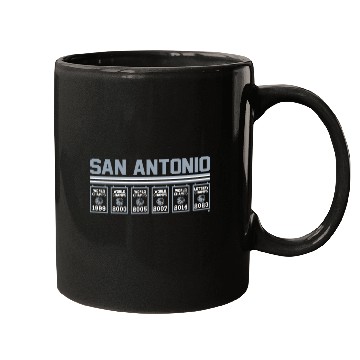 Discover Banners San Antonio Basketball Mugs