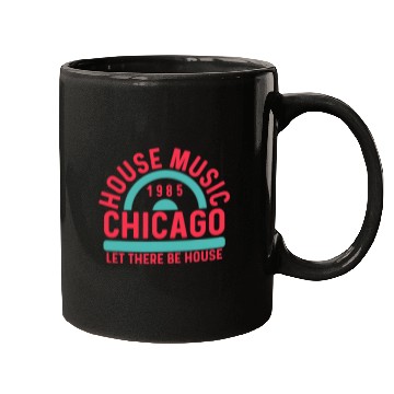Discover House music chicago 1985 dance music club dj Mugs