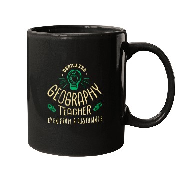 Discover Dedicated Geography Teacher Virtual Learning Homeschool Mugs