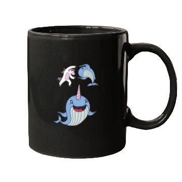 Discover Whale Narwhal Fusion Mugs