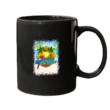 Discover Key West Florida Beach Sunset Mugs