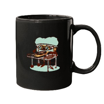 Discover Cassette Tape Doctor Operating Surgery Funny Design Mugs