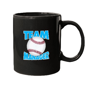 Discover Baseball Team Manager Softball Team Manager Mugs
