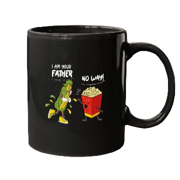 Discover Lacrosse Gift I Am Your Father Popcorn No Way Plant Food Corn Mugs