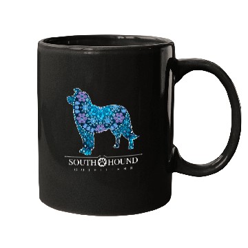 Discover Border Collie Dog Bohemian Snowflake Pattern Mugs