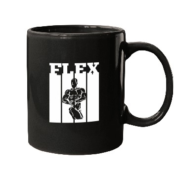 Discover Gym Flex Workout Muscle Weightlifting Mugs