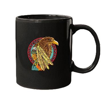 Discover Eagle Native American Indian Pride Mugs