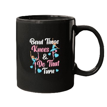 Discover Bending And Turning Ballet Design For Ballerina Mugs