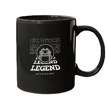 Discover Robotics Legend Cute Robot Engineering Mugs
