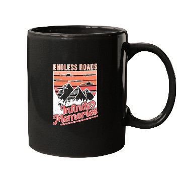 Discover Endless Roads Infinite Memories Road Trip 2 Mugs
