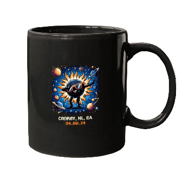 Discover Dabbings Total Solar Eclipse Codroy Newfoundland Canada Mugs