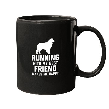 Discover Australian Shepherd Running Runners Dog Mugs