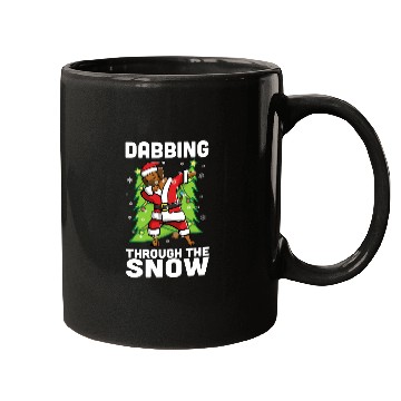 Discover Dabbings Through The Snow Rhodesian Ridgeback Christmas Dog Mugs