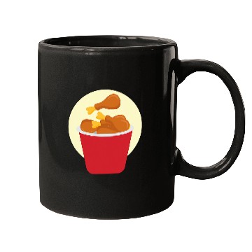 Discover Chicken Wings Delicious Fast Food Mugs