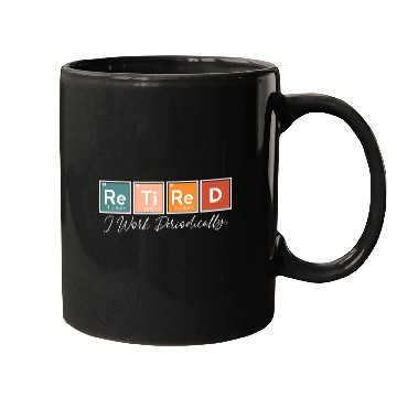 Discover Funny Chemist Periodic Table Science Retirement Chemistry Mugs