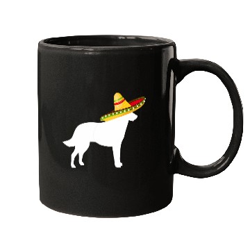Discover Belgian Malinois Sombrero Cinco De Mayo Funny Dog Mugs