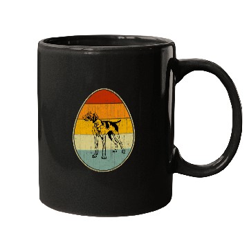 Discover Easter Egg Graphic Easter Day German Shorthaired Pointer Dog Mugs