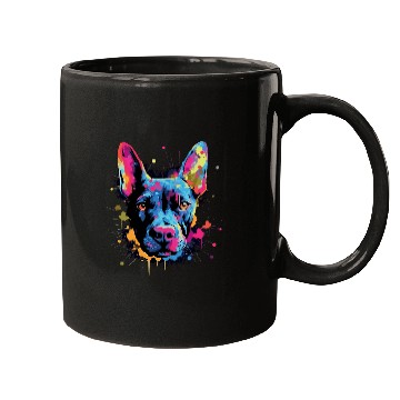 Discover Bull Terrier Colorful Mugs