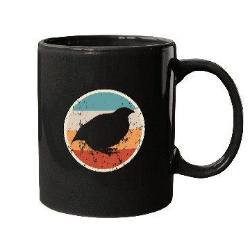 Discover Quail poultry vintages retro 22 Mugs