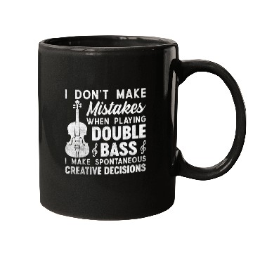 Discover Dont Make Mistakes Playing Double Bass Creative Decisions 3 Mugs