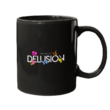Discover Impossible is a    Delusion Hibiscus and Butterfly 3 Mugs
