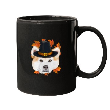Discover Fall Rhodesian Ridgeback Pilgrim Thanksgiving Mugs