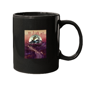 Discover Blvd  Dreams Lowrider Motorcycle Mugs