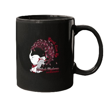 Discover Elephant Ribbon Multiple Myeloma Awareness Support Mugs