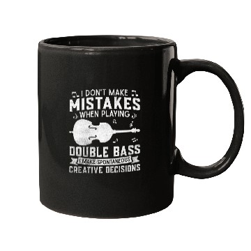 Discover Dont Make Mistakes Playing Double Bass Creative Decisions 2 Mugs