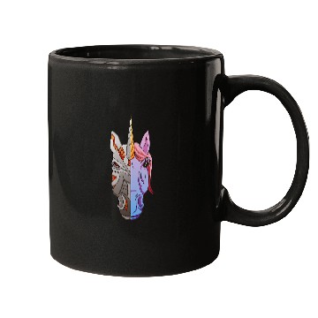 Discover Robotics Team Half Unicorns Robot Student Mugs
