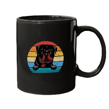 Discover Dog Rottweiler Retro vintages Rottweiler Mugs