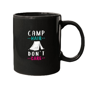 Discover Camping Lady Camper Family Vacation Mugs