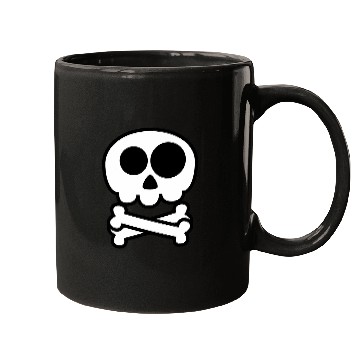 Discover Funny Skull and Crossbones Mugs