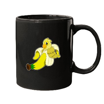 Discover Parrot Banana Mugs