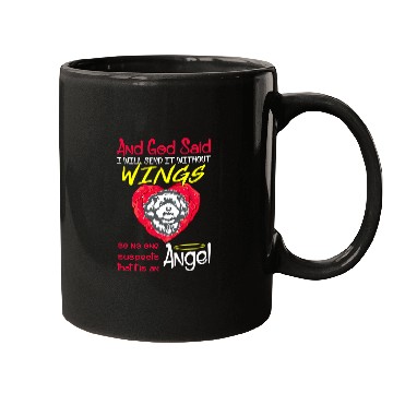 Discover Dog Maltipoo Angel Without Wings Pet Lovers Gift Mugs