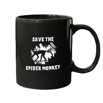 Discover Save The Spider Monkey Tropical Rain Forest Monkey Mugs