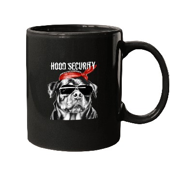 Discover Dog Rottweiler West coast rappers HIP HOP old HOOD SECURITY Rottweiler Mugs