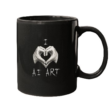 Discover Funny AI Art Mugs